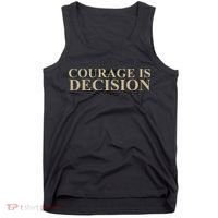 Courage Is Decision Tank Top thumb 0