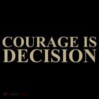 Courage Is Decision Kids Long Sleeve Shirt thumb 2