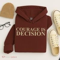 Courage Is Decision Hoodie thumb 4