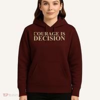Courage Is Decision Hoodie thumb 5