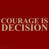 Courage Is Decision Mousepad thumb 1