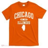 Chicago Illinois Est 1837 Varsity T-Shirt thumb 0