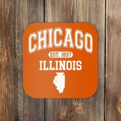 Chicago Illinois Est 1837 Varsity Coaster