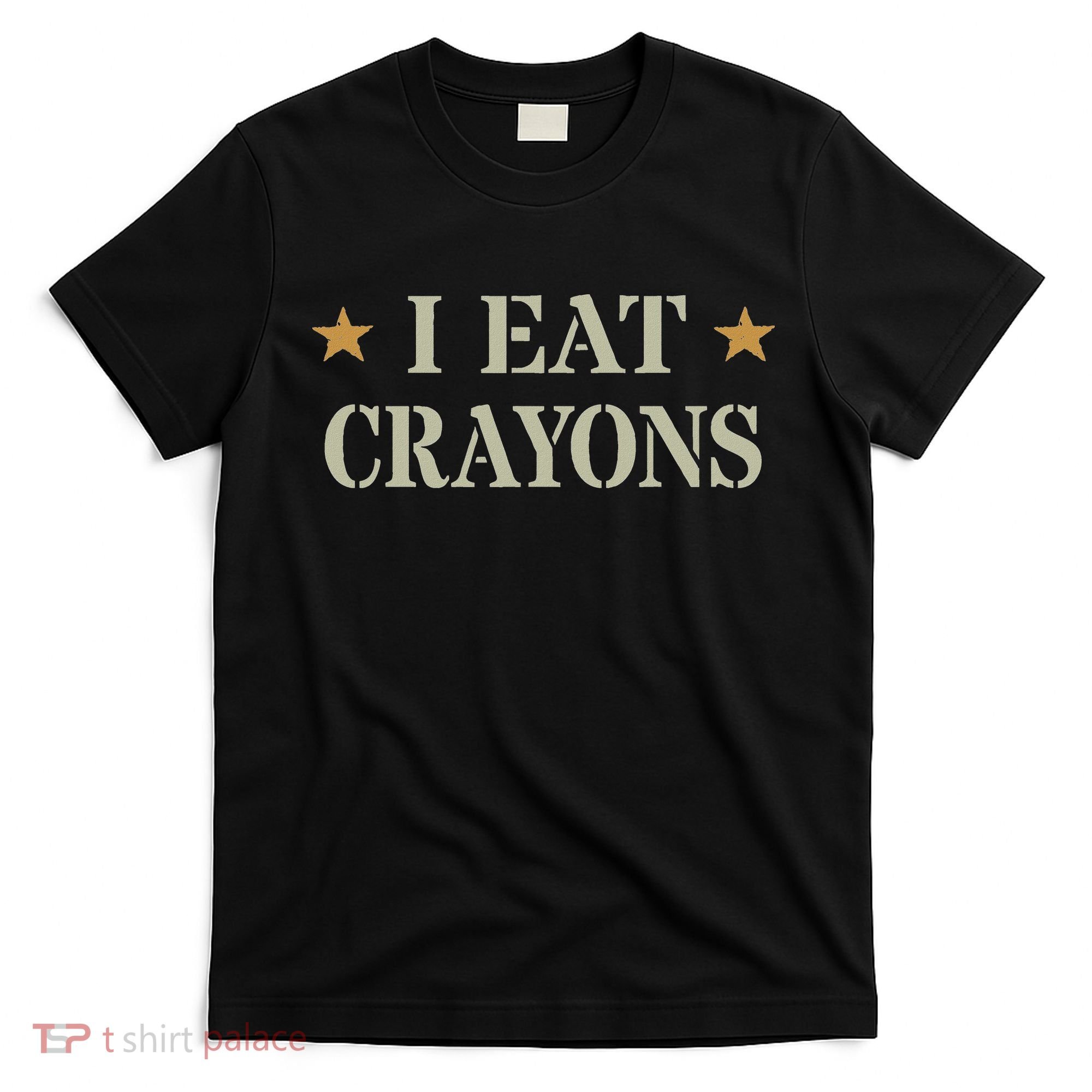 Cute I Eat Crayons Proud Eater Officer Squad Military Corp T-Shirt