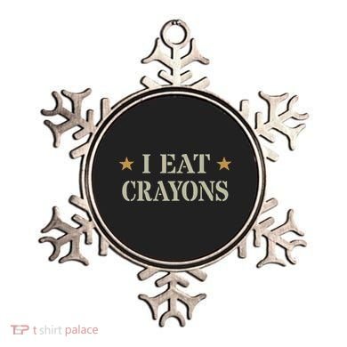 Cute I Eat Crayons Proud Eater Officer Squad Military Corp Ornament