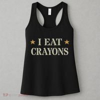 Cute I Eat Crayons Proud Eater Officer Squad Military Corp Women's Tank Top thumb 3