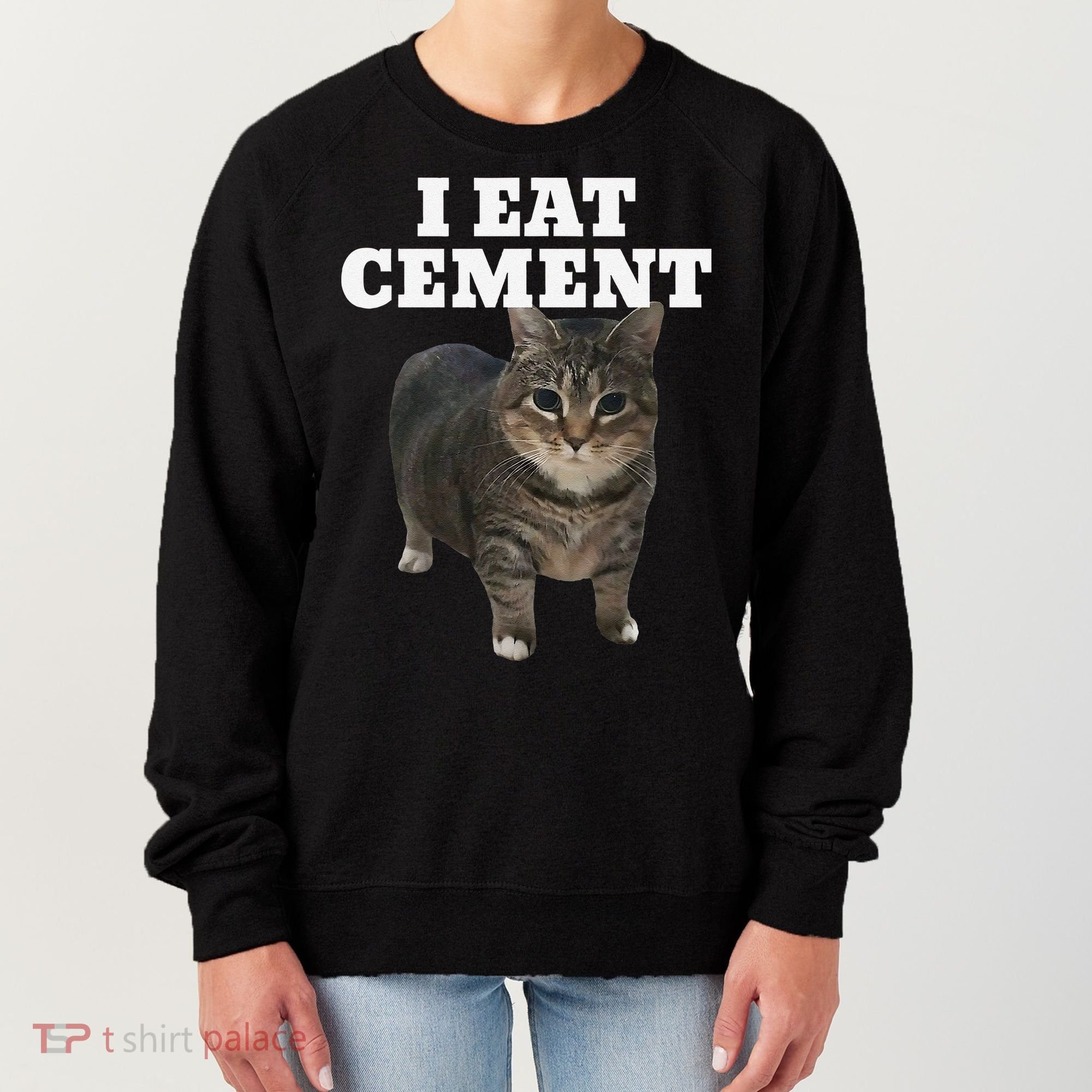 Cat I Eat Cement Women's Sweatshirt