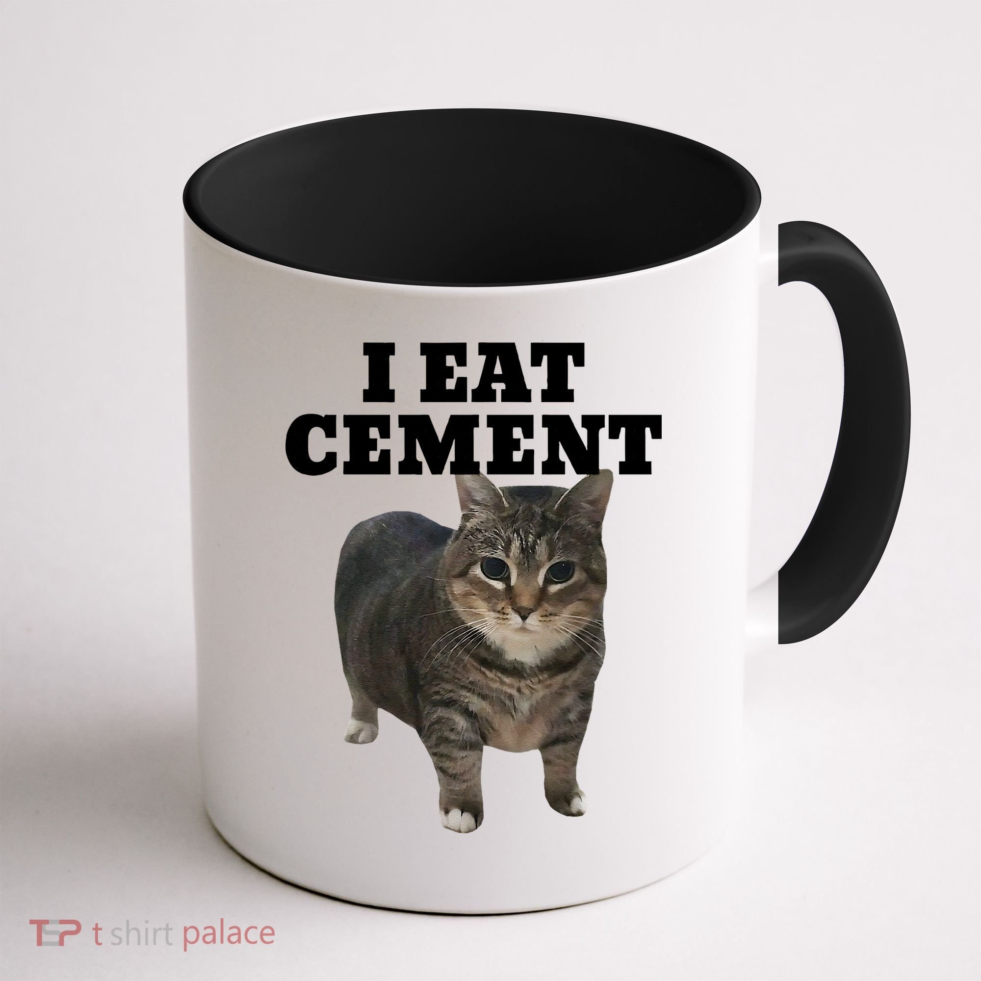 Cat I Eat Cement Coffee Mug