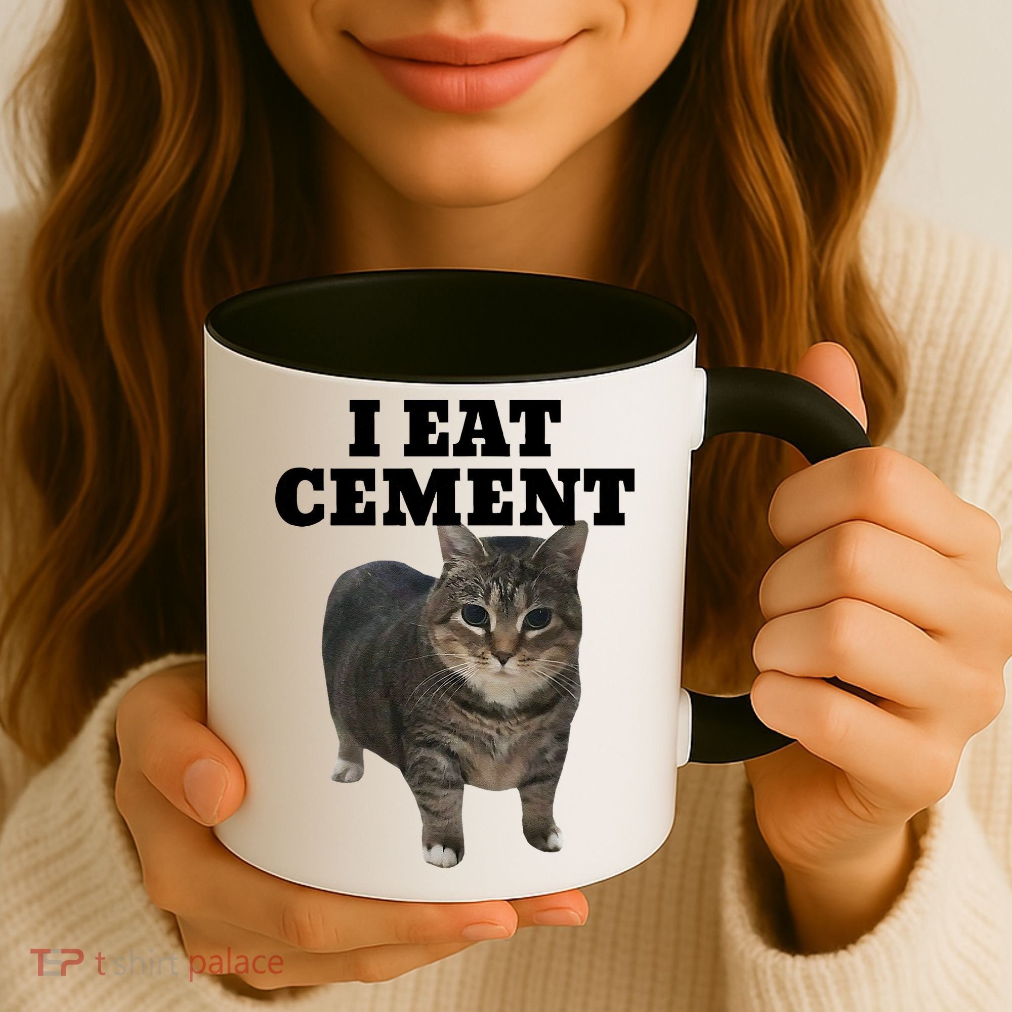 Cat I Eat Cement Coffee Mug