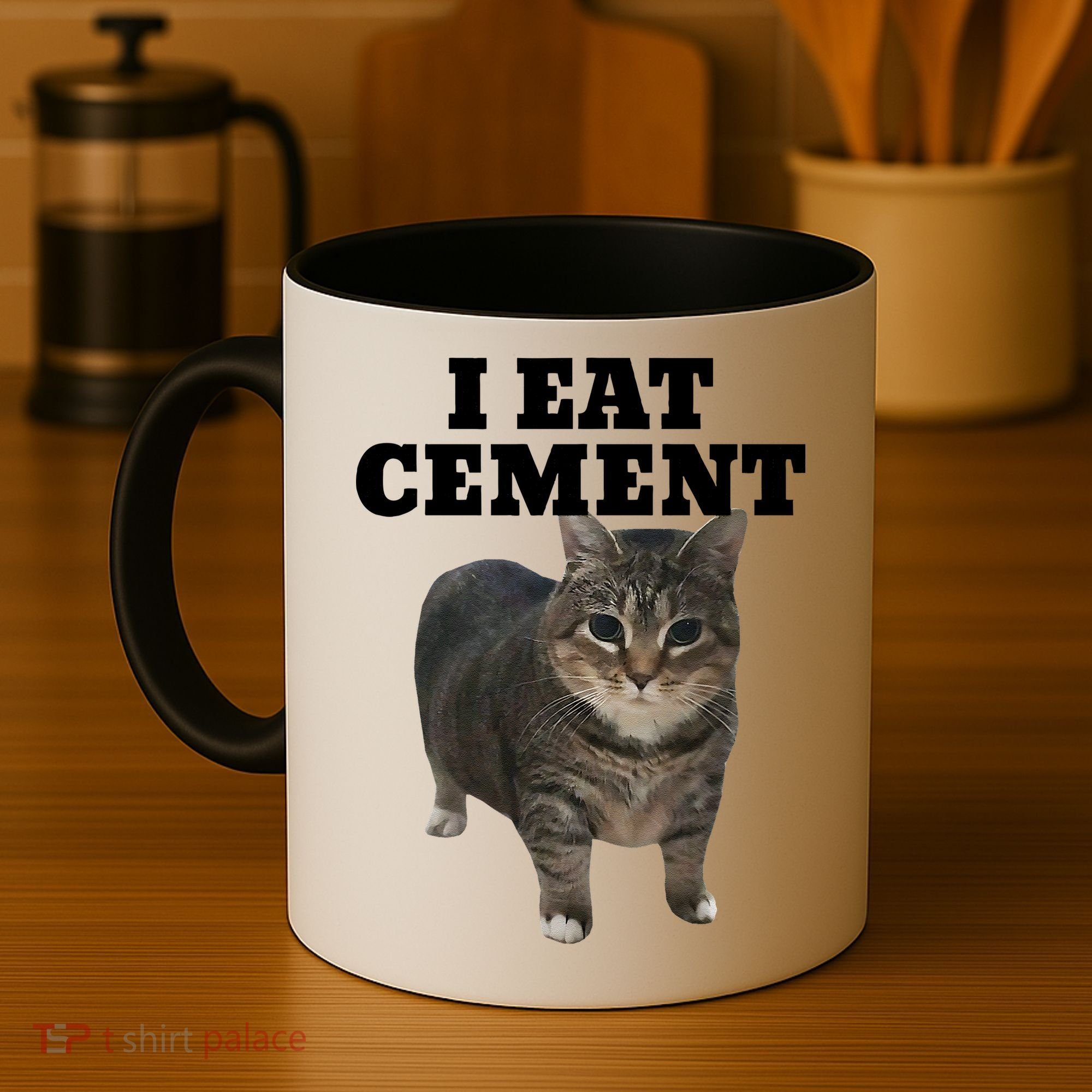 Cat I Eat Cement Coffee Mug