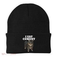 Cat I Eat Cement Beanie thumb 0