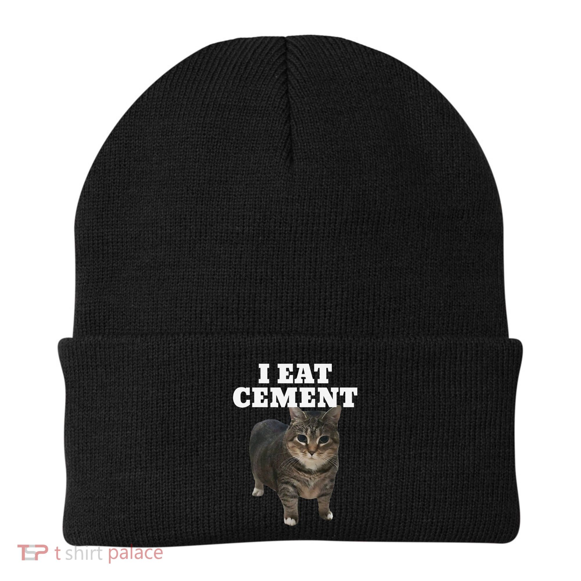 Cat I Eat Cement Beanie