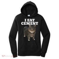 Cat I Eat Cement Women's Hoodie thumb 0