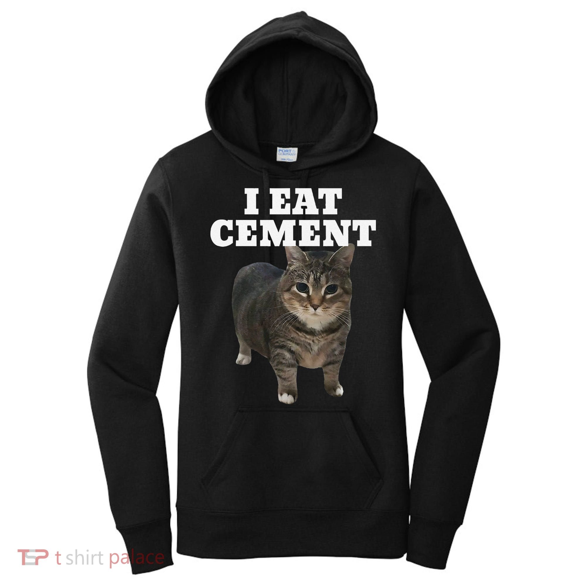 Cat I Eat Cement Women's Hoodie
