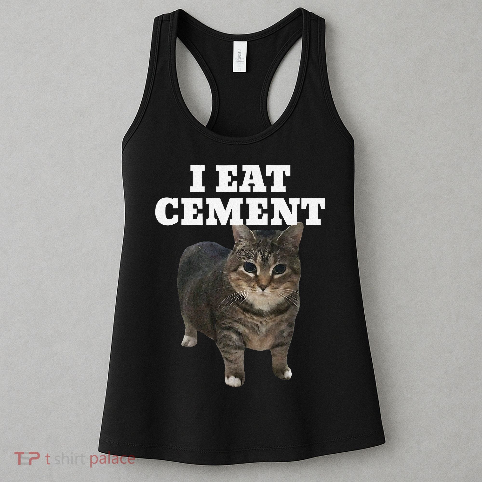 Cat I Eat Cement Women's Tank Top