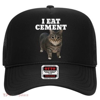 Cat I Eat Cement Hat