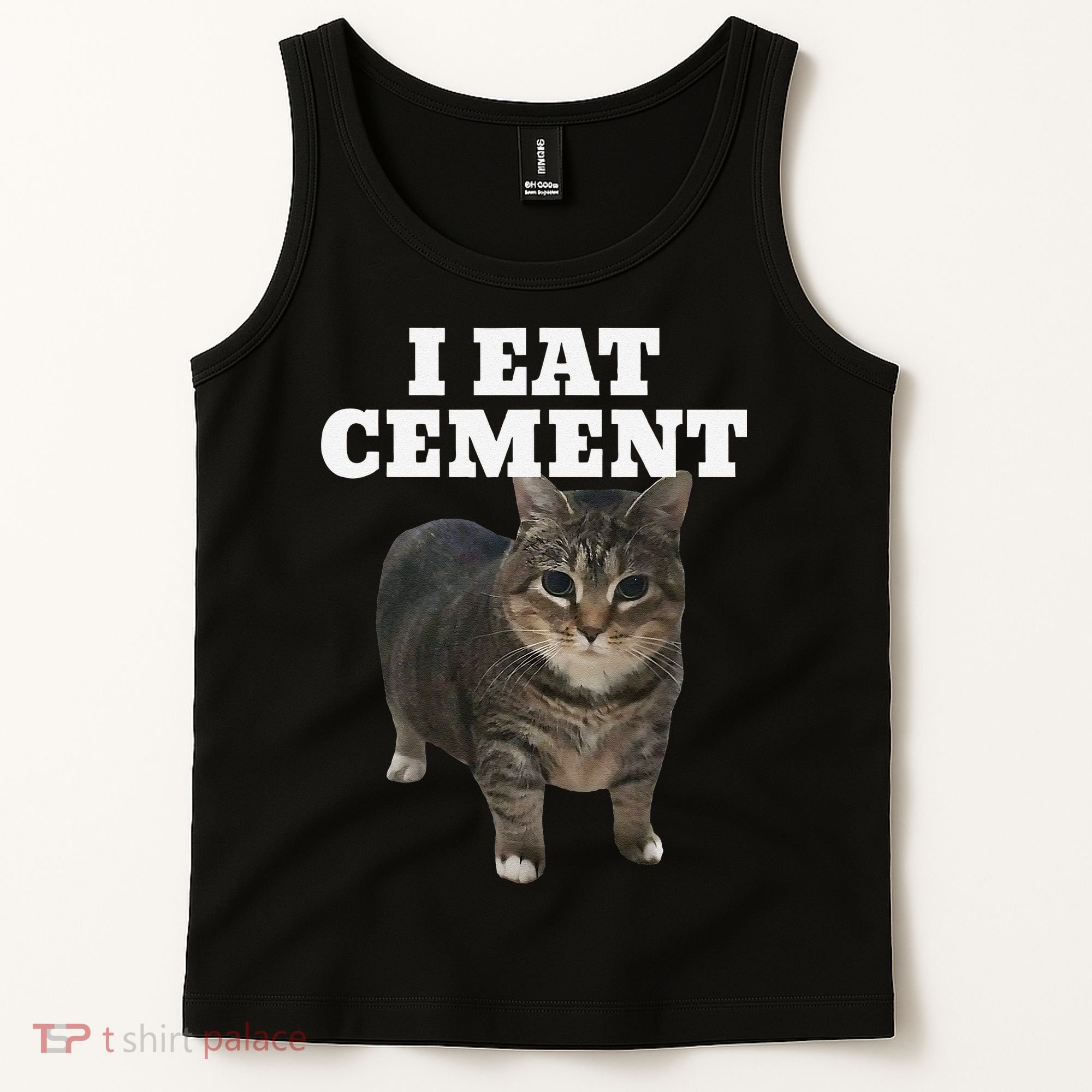 Cat I Eat Cement Tank Top