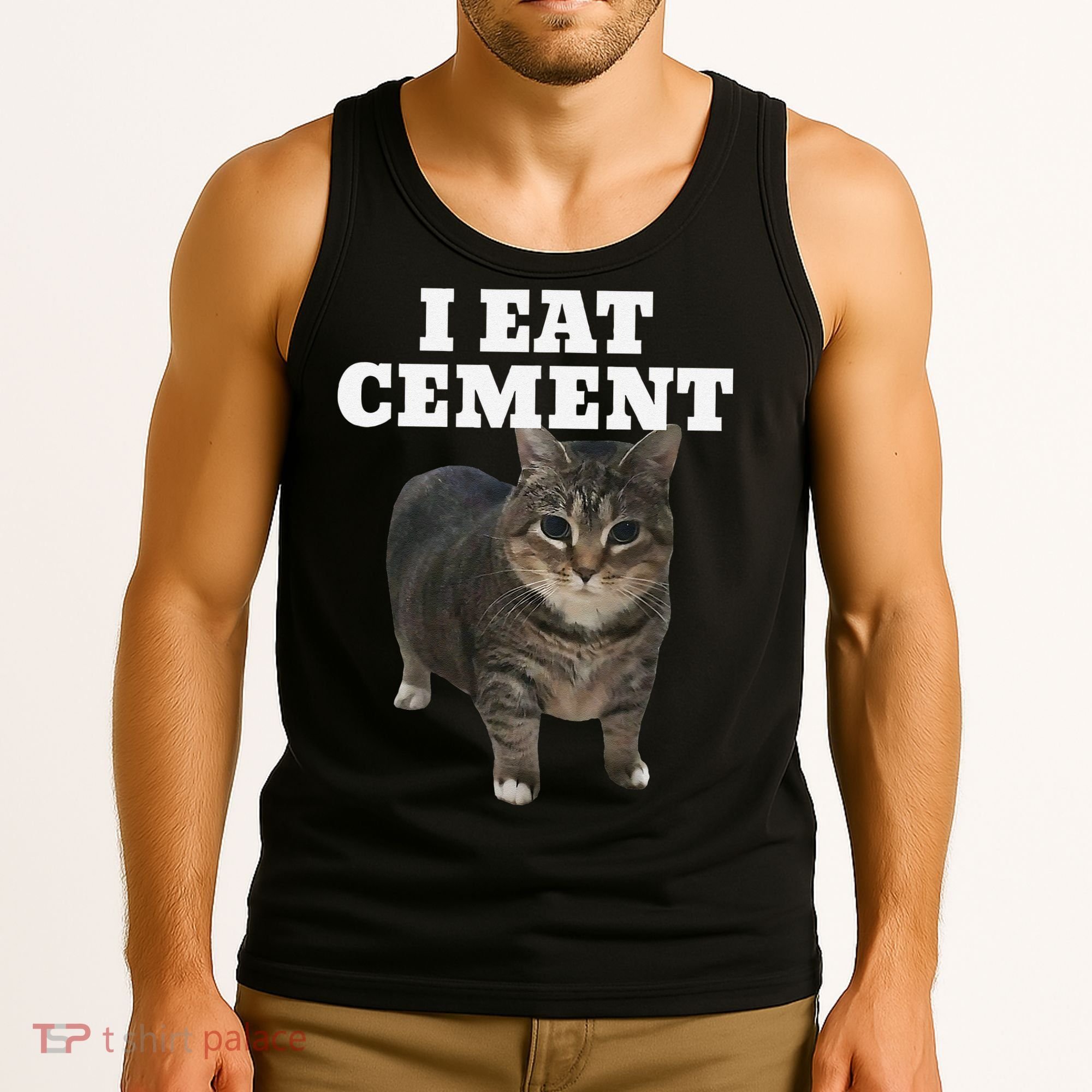 Cat I Eat Cement Tank Top