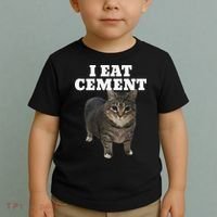 Cat I Eat Cement Toddler T-Shirt thumb 2