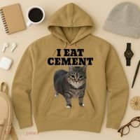 Cat I Eat Cement Hoodie thumb 3