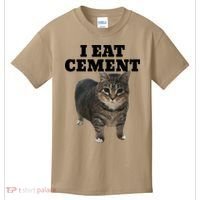 Cat I Eat Cement Kids T-Shirt thumb 0