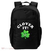 Clover It Funny St Patricks Day Backpack thumb 0