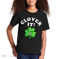 Clover It Funny St Patricks Day Kids T-Shirt thumb 2