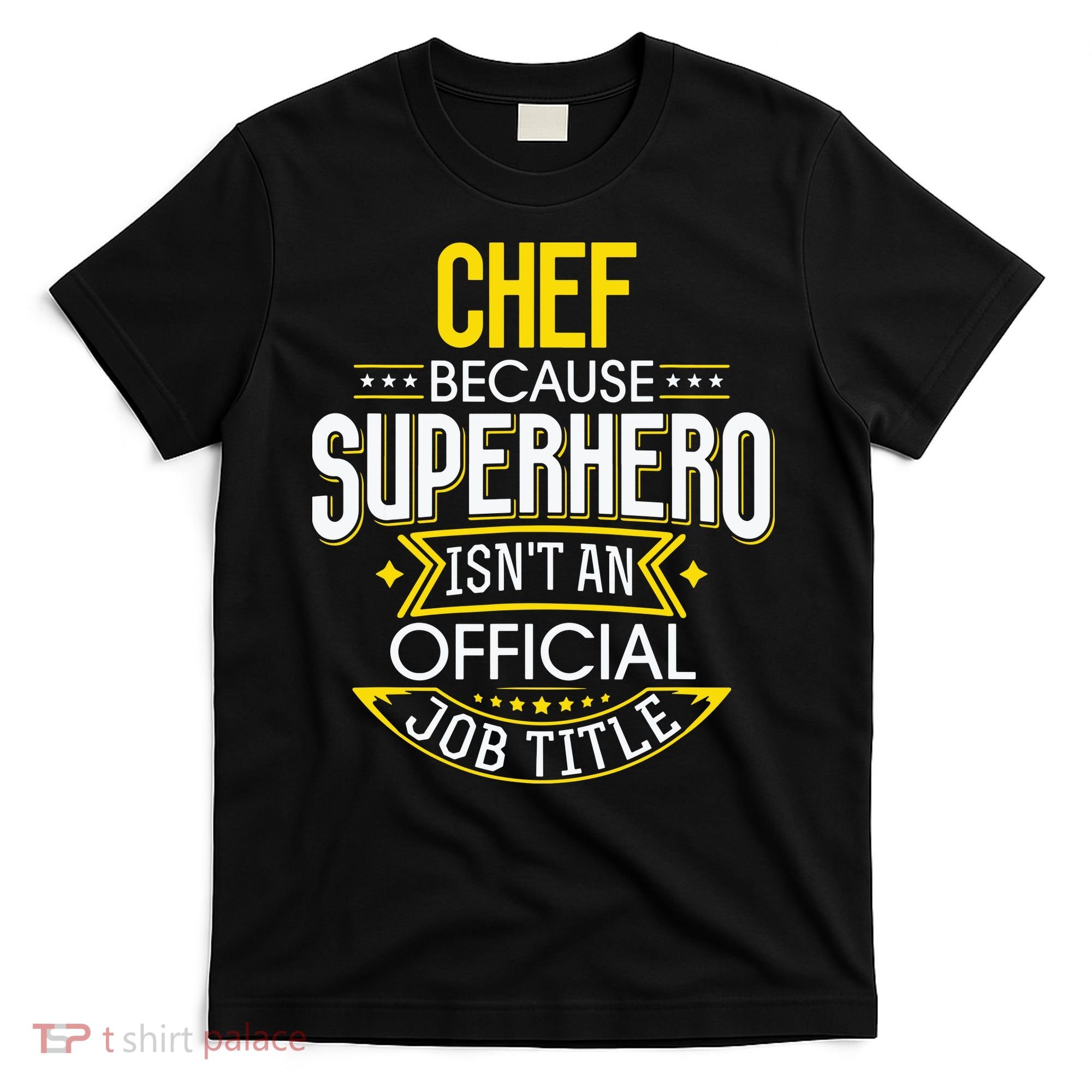 Chef Idea Funny Superhero Job Chef T-Shirt