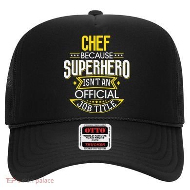 Chef Idea Funny Superhero Job Chef Hat