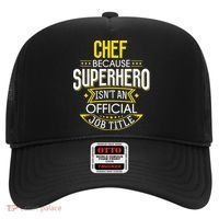 Chef Idea Funny Superhero Job Chef Hat thumb 0