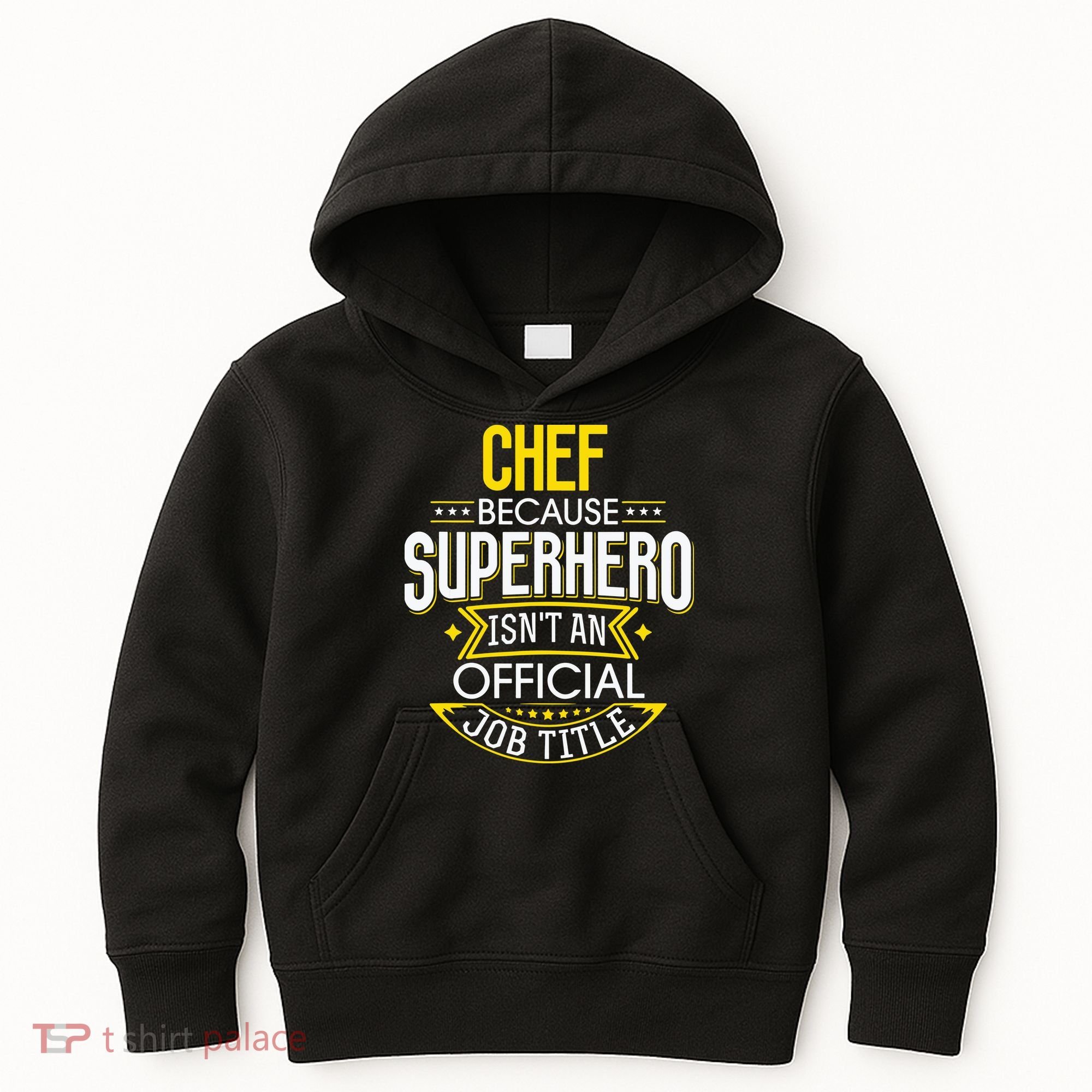Chef Idea Funny Superhero Job Chef Kids Hoodie