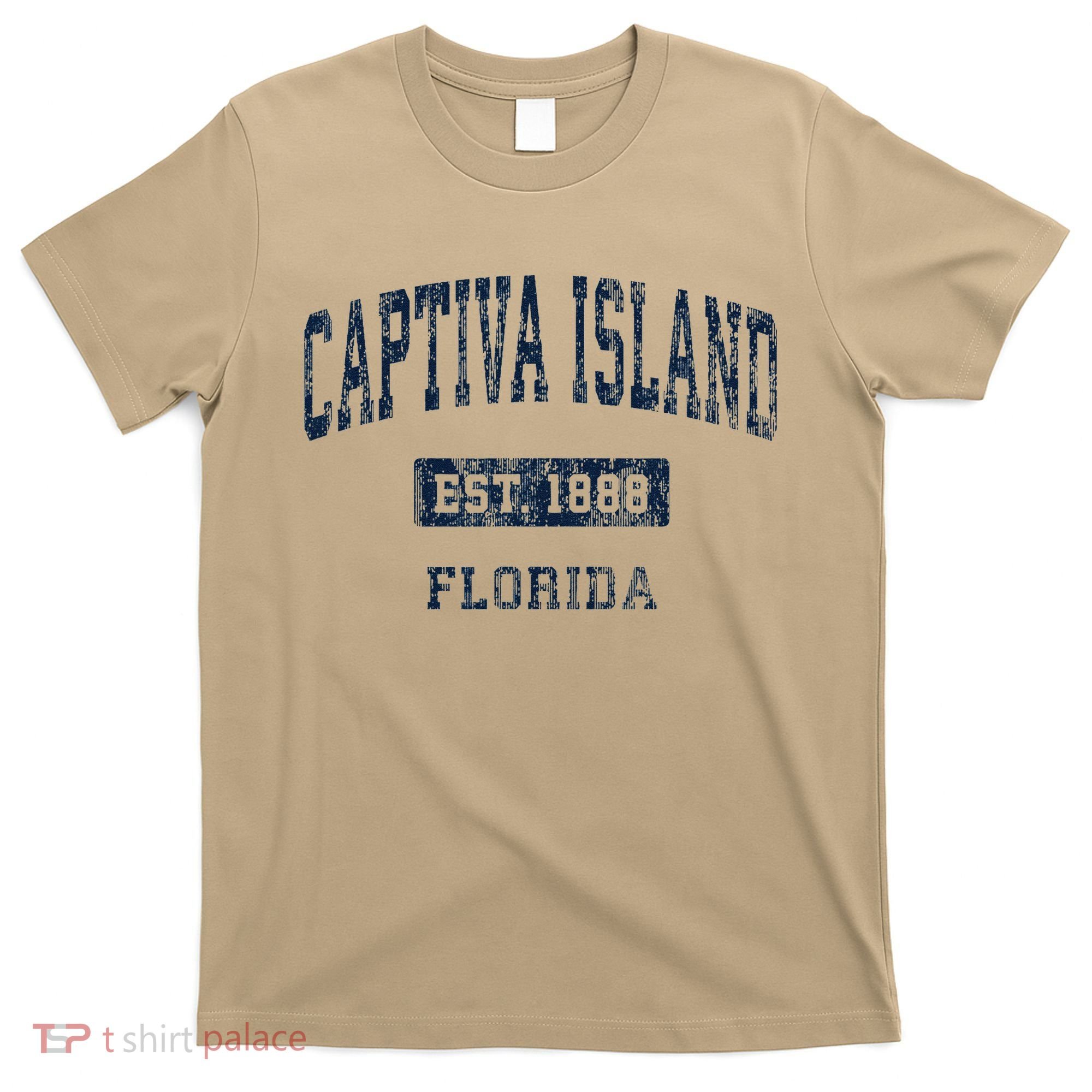 Captiva Island Florida Fl Vintage Established De T-Shirt