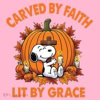Carving In Faith Lighting With Grace Coaster thumb 2