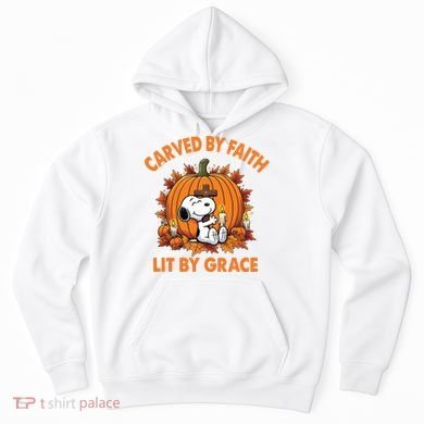 Carving In Faith Lighting With Grace Hoodie
