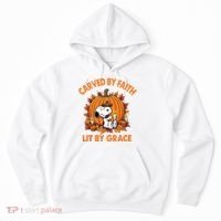 Carving In Faith Lighting With Grace Hoodie thumb 0