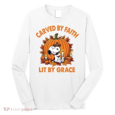 Carving In Faith Lighting With Grace Long Sleeve Shirt