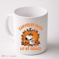 Carving In Faith Lighting With Grace Coffee Mug thumb 0