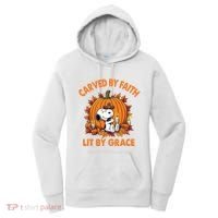 Carving In Faith Lighting With Grace Women's Hoodie thumb 0