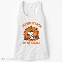 Carving In Faith Lighting With Grace Women's Tank Top thumb 0