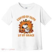 Carving In Faith Lighting With Grace Toddler T-Shirt thumb 0