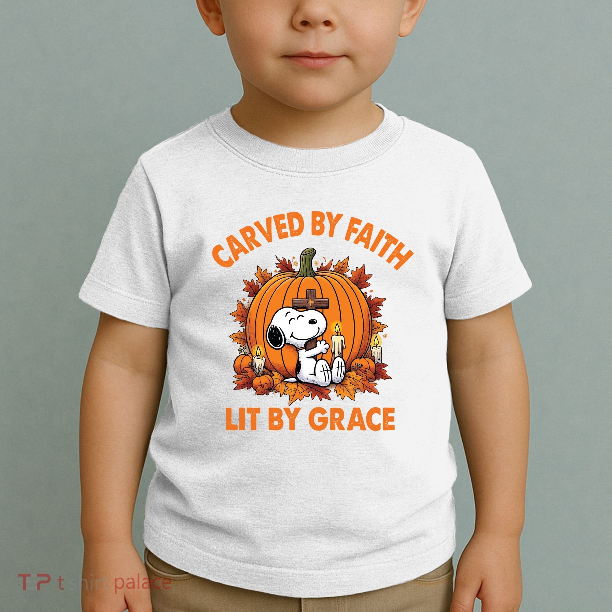 Carving In Faith Lighting With Grace Toddler T-Shirt