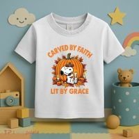 Carving In Faith Lighting With Grace Toddler T-Shirt thumb 3