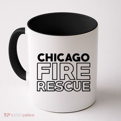 Chicago Illinois Fire Rescue Department Firefighters Firemen Coffee Mug