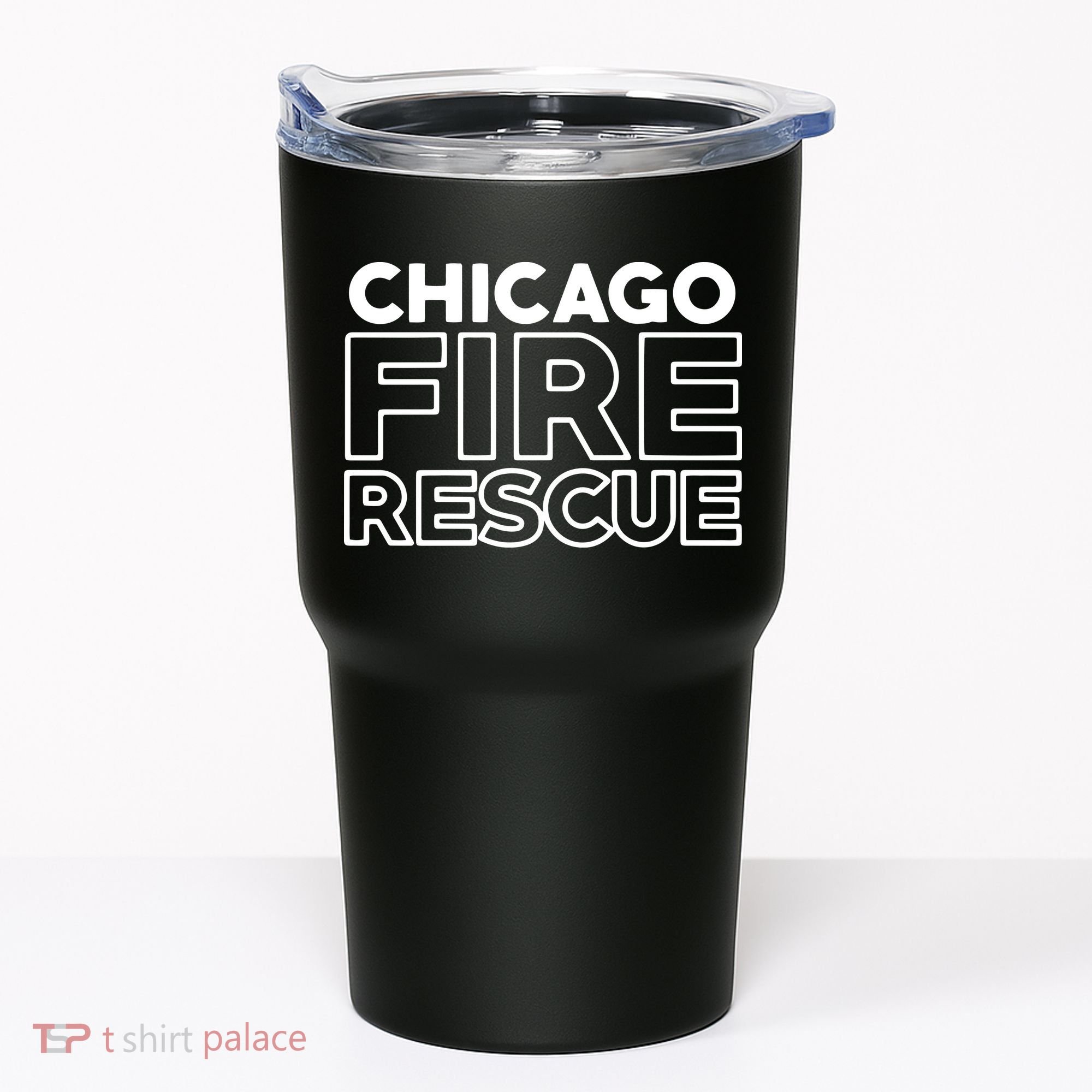 Chicago Illinois Fire Rescue Department Firefighters Firemen Tumbler