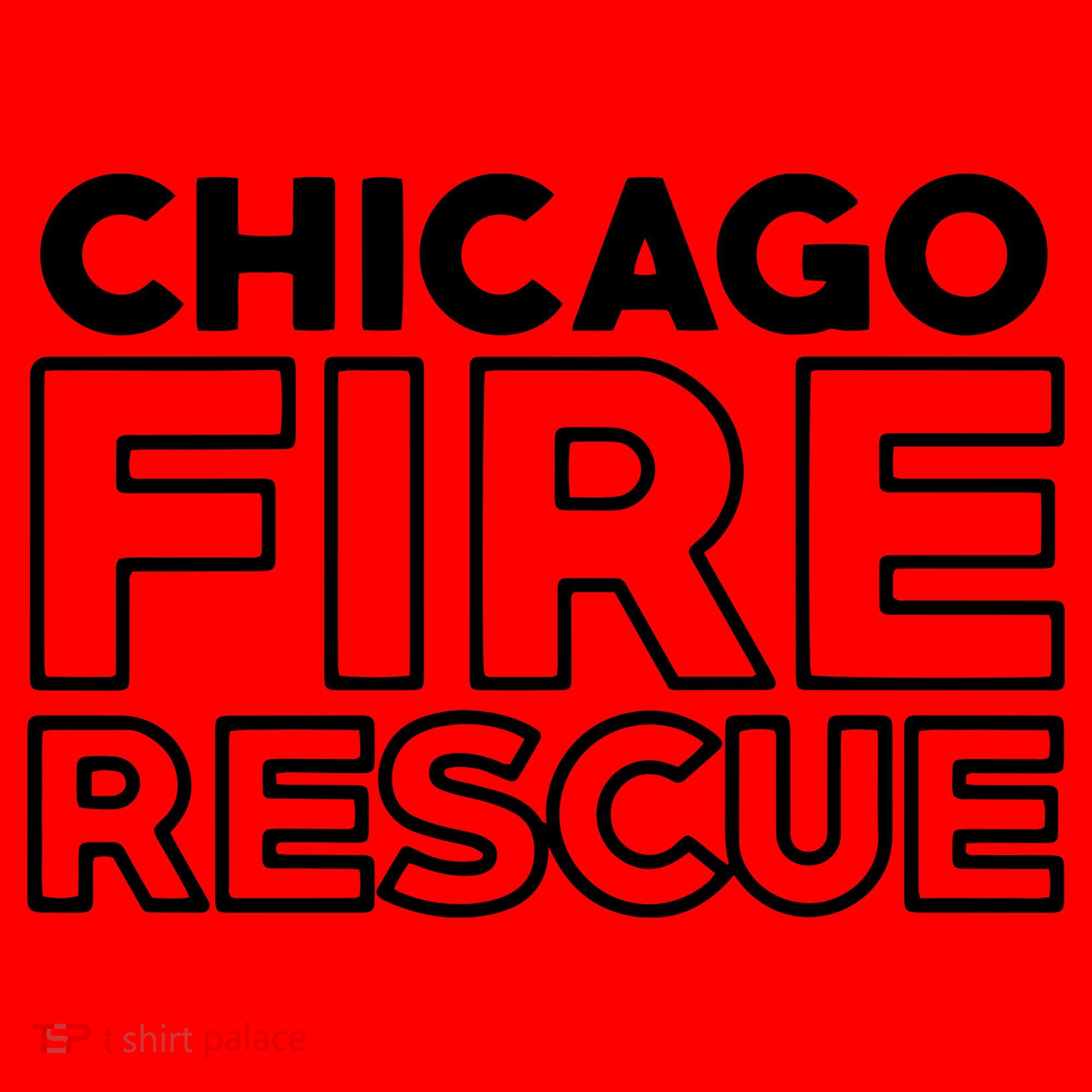 Chicago Illinois Fire Rescue Department Firefighters Firemen Santa Hat