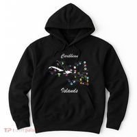 Caribbean Islands Flags And Map Caribbean Sea Vacations Hoodie thumb 0