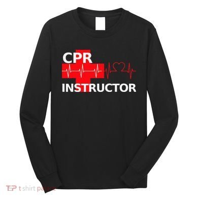Cpr Instructor First Aid Long Sleeve Shirt