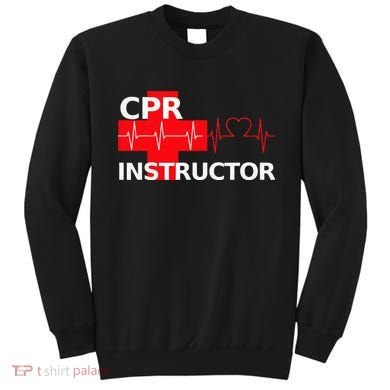 Cpr Instructor First Aid Sweatshirt
