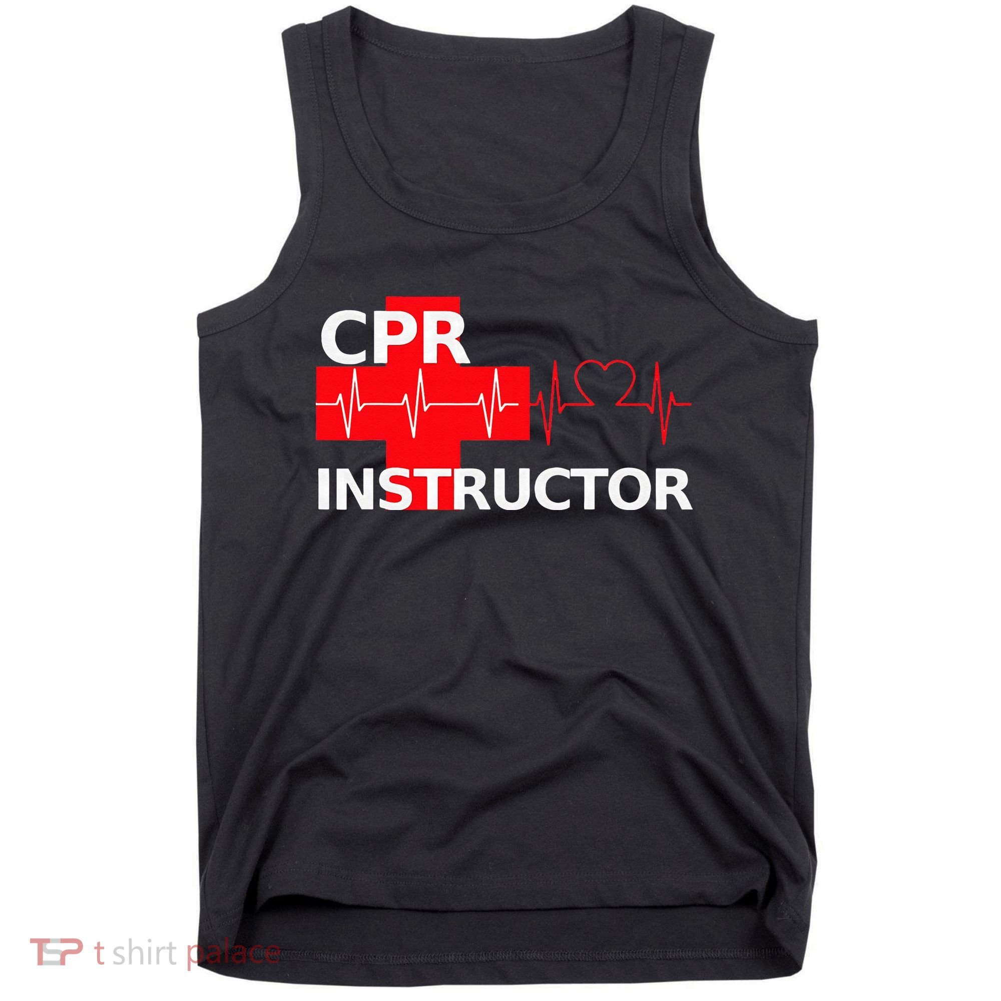 Cpr Instructor First Aid Tank Top