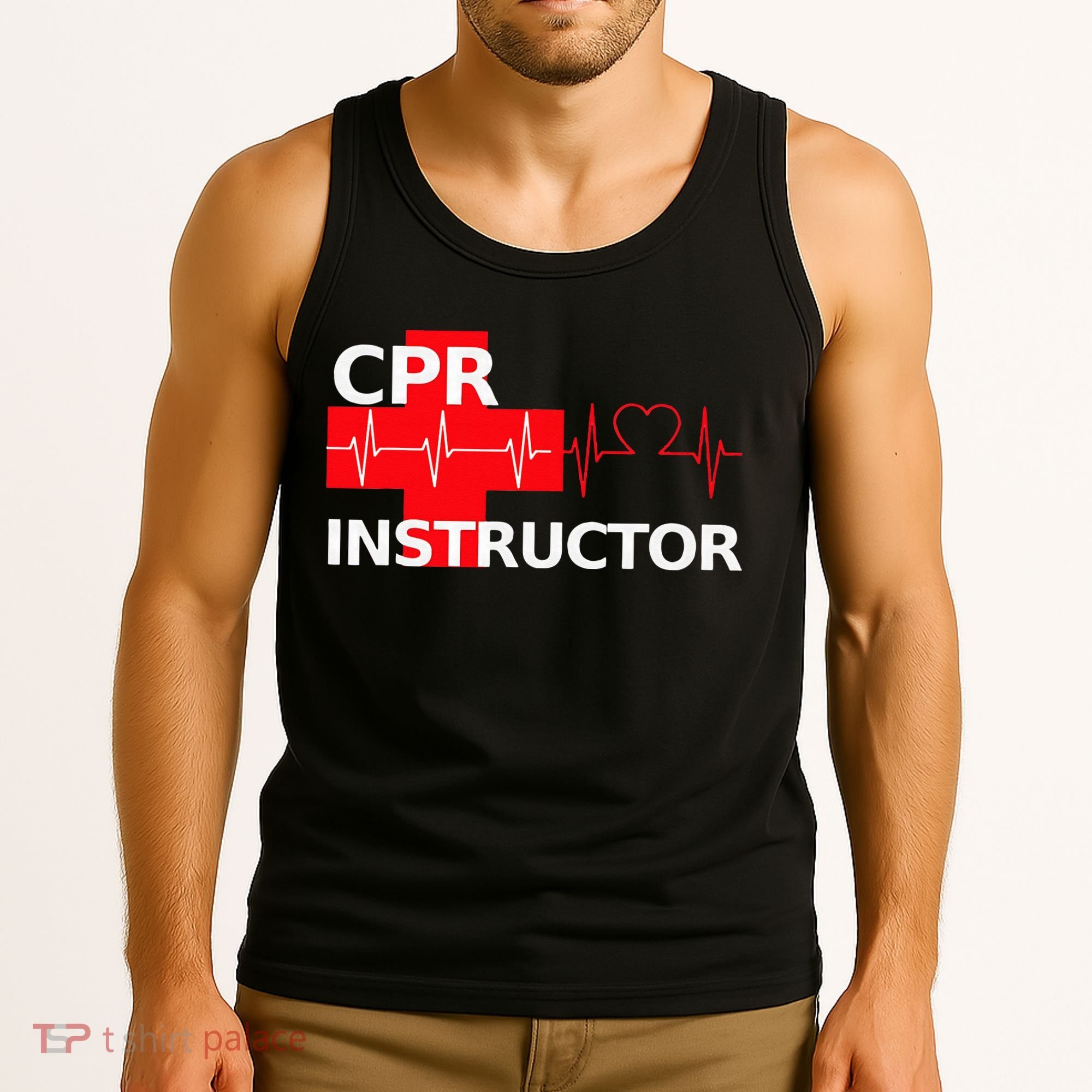 Cpr Instructor First Aid Tank Top